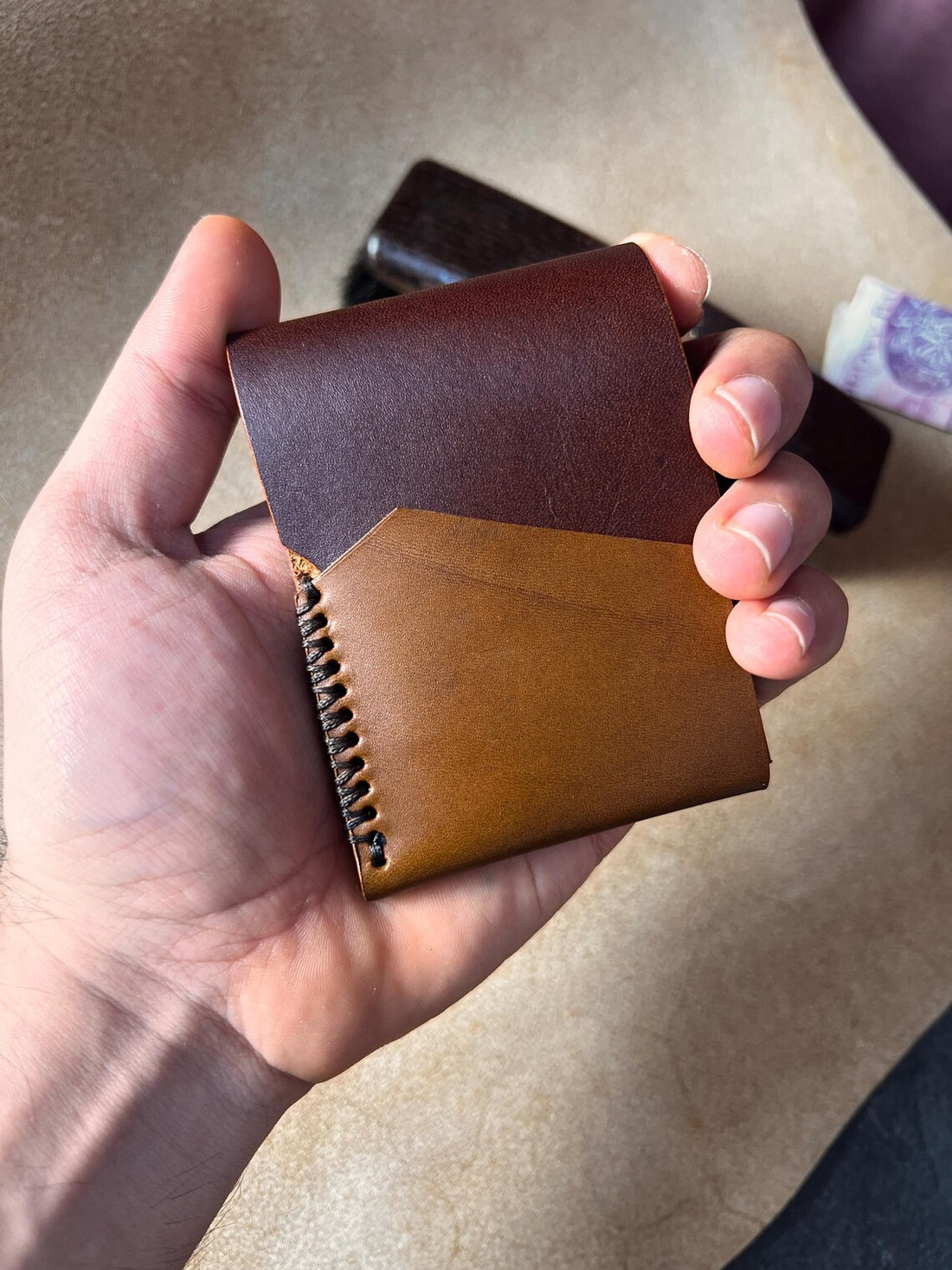 Essential Front Pocket Wallet in Italian Full-Grain Leather