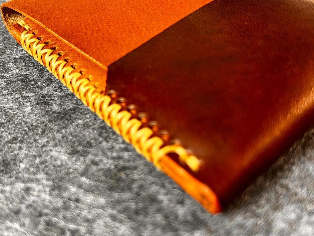 Front Pocket Card Wallet in Italian Full-Grain Leather
